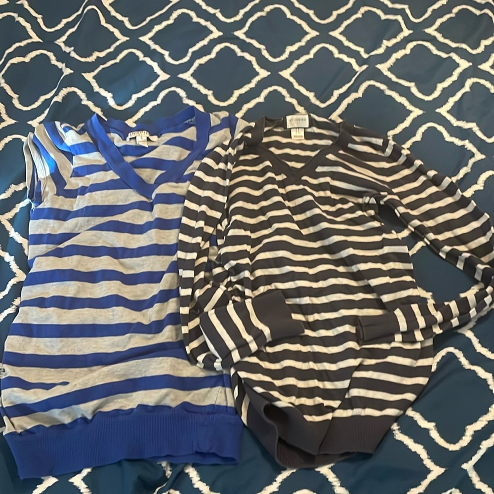 Maternity tops, size small